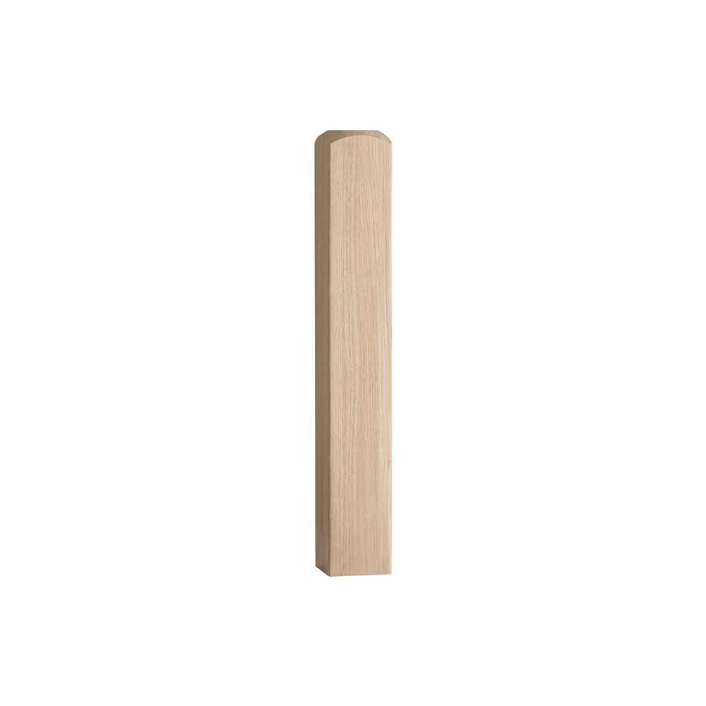 Oak Newel Base 615mm